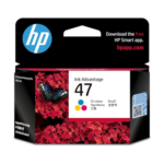 HP 47 Tri-color Original Ink Cartridge 700 Pages pour DeskJet IA AIO 4927 3 Mois