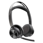 HPPoly Voyager Focus 2 MSTeams Certified USB-C-C Headset +USB-C/A Adapter +Charging Stand – Image 3